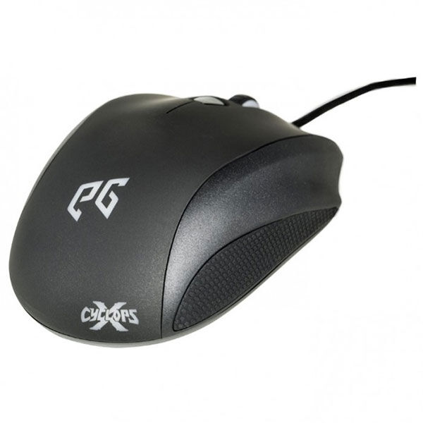 EpicGear Cyclops X Gaming miš IR LED optički USB 5000 DPI 7 tastera, Crni