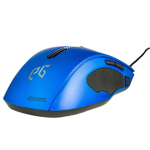 EpicGear Gekkota Gaming miš Laserski USB 8200DPI 11 tastera 1.8m kabl, Plavi