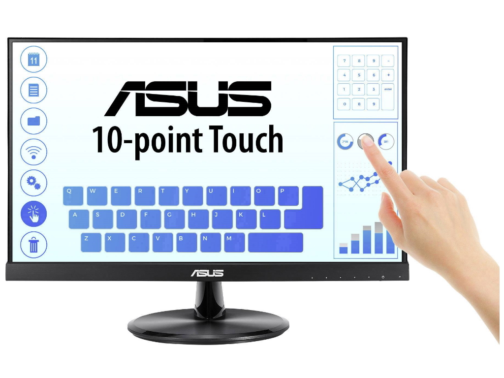Asus VT229H Touch Screen monitor 21.5" IPS, Crni