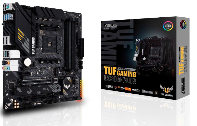 Asus TUF GAMING B550M PLUS B550 Socket AM4 mikro ATX Matična ploča