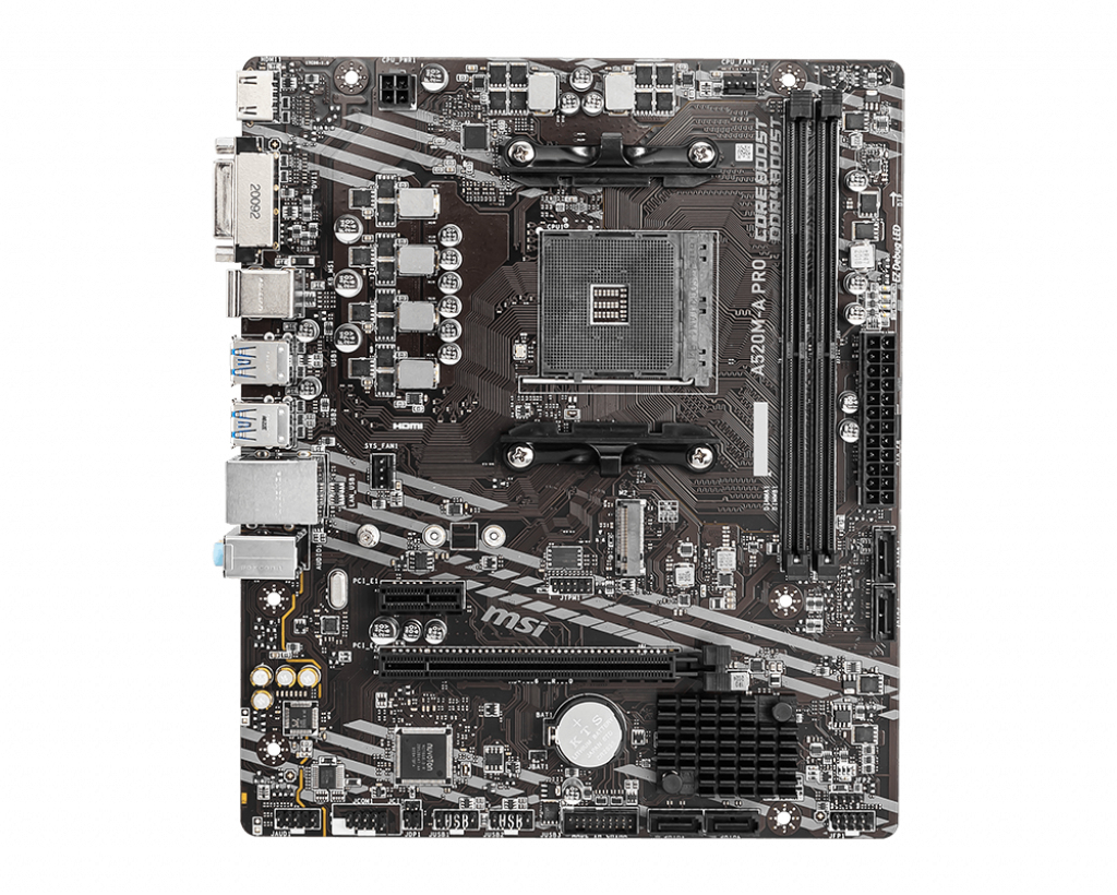 Motherboard AM4 MSI A520M-A PRO