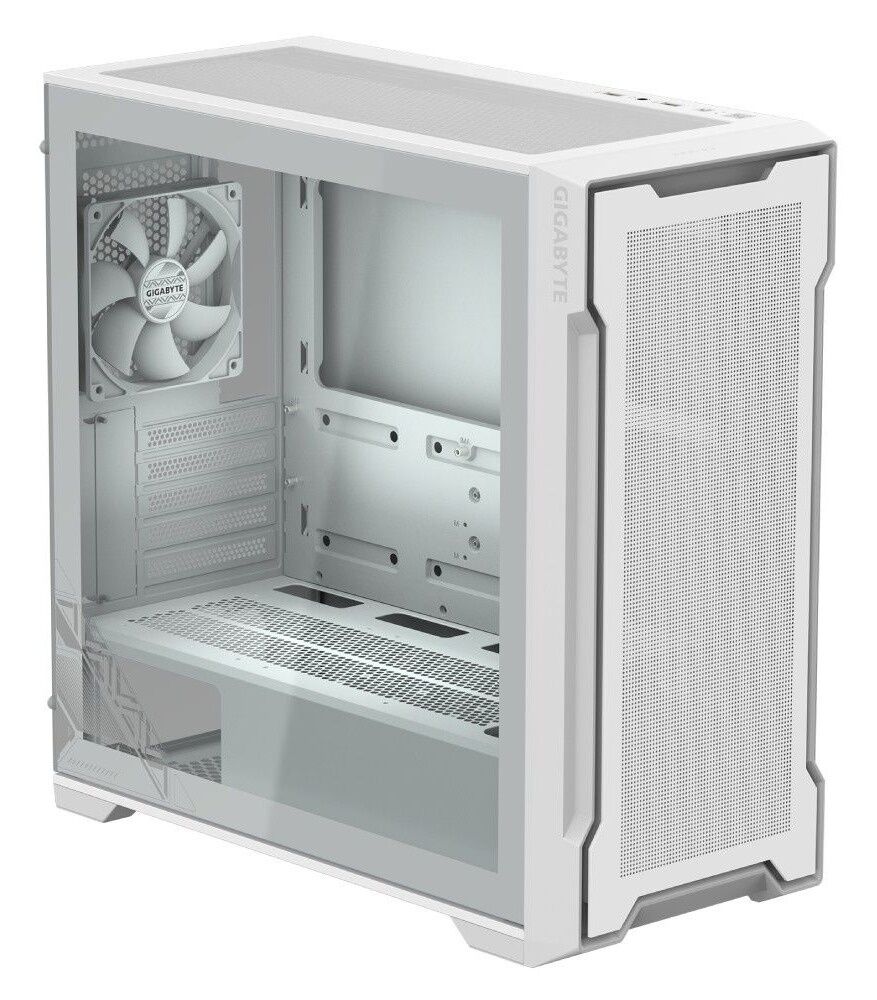 Gigabyte GB-C102GI Kućište za desktop računar Midi Tower Micro ATX, Belo