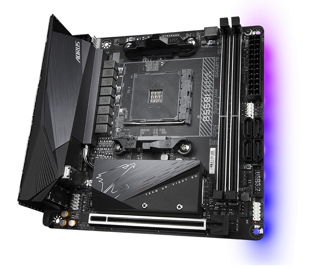 Gigabyte B550I AORUS PRO AX Socket AM4 mini ITX AMD B550 Matična ploča