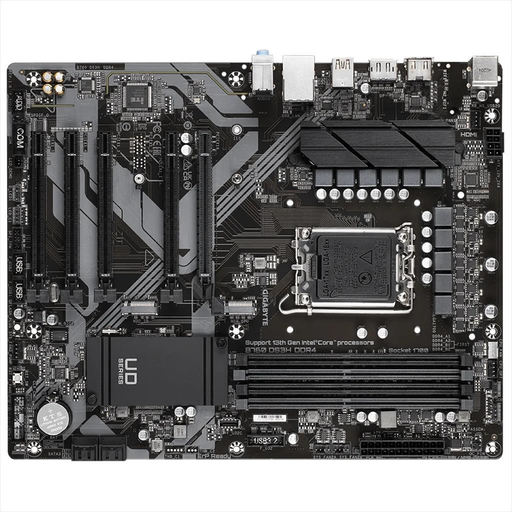 Gigabyte 1700 b760 ds3h ddr4 matična ploča 4kddr4 5333 mhz(oc)