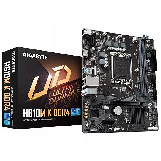 Материнская плата 1700 Gigabyte H610M K DDR4 HDMI