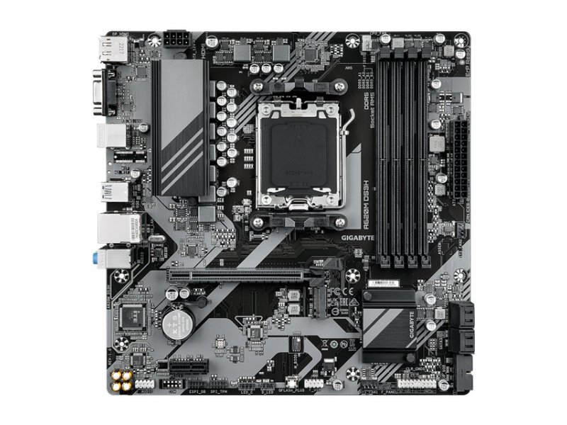 Gigabyte A620M DS3H Matična ploča rev. 1.0