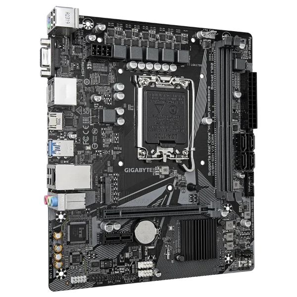 Gigabyte H610M S2H V3 DDR4 Matična ploča 1700 VGA/DVI/DP/HDMI/M.2