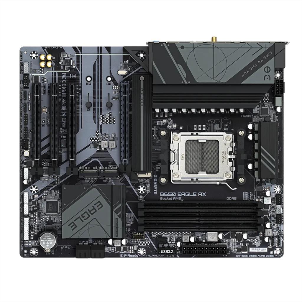 Gigabyte B650 Eagle Ake matična ploča 4Ksddr5 7600MHz (O.C) Dp Hdmi Pci-Ek16 4.0
