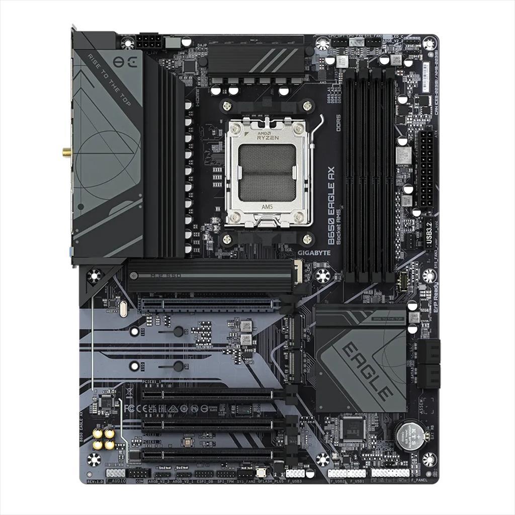 Gigabyte B650 Eagle Ake matična ploča 4Ksddr5 7600MHz (O.C) Dp Hdmi Pci-Ek16 4.0