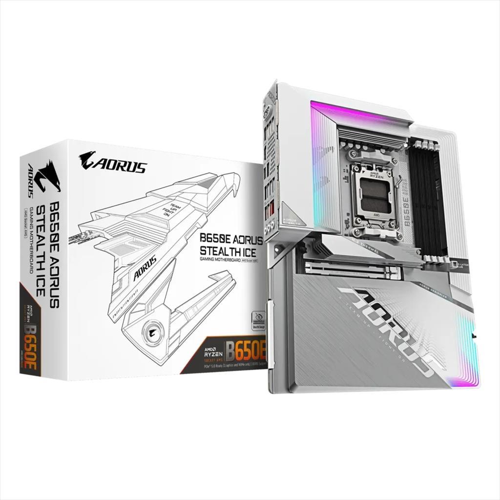 Motherboard Gigabyte B650E AORUS STEALTH ICE Wi-Fi 7 DDR5 AM5 ATX