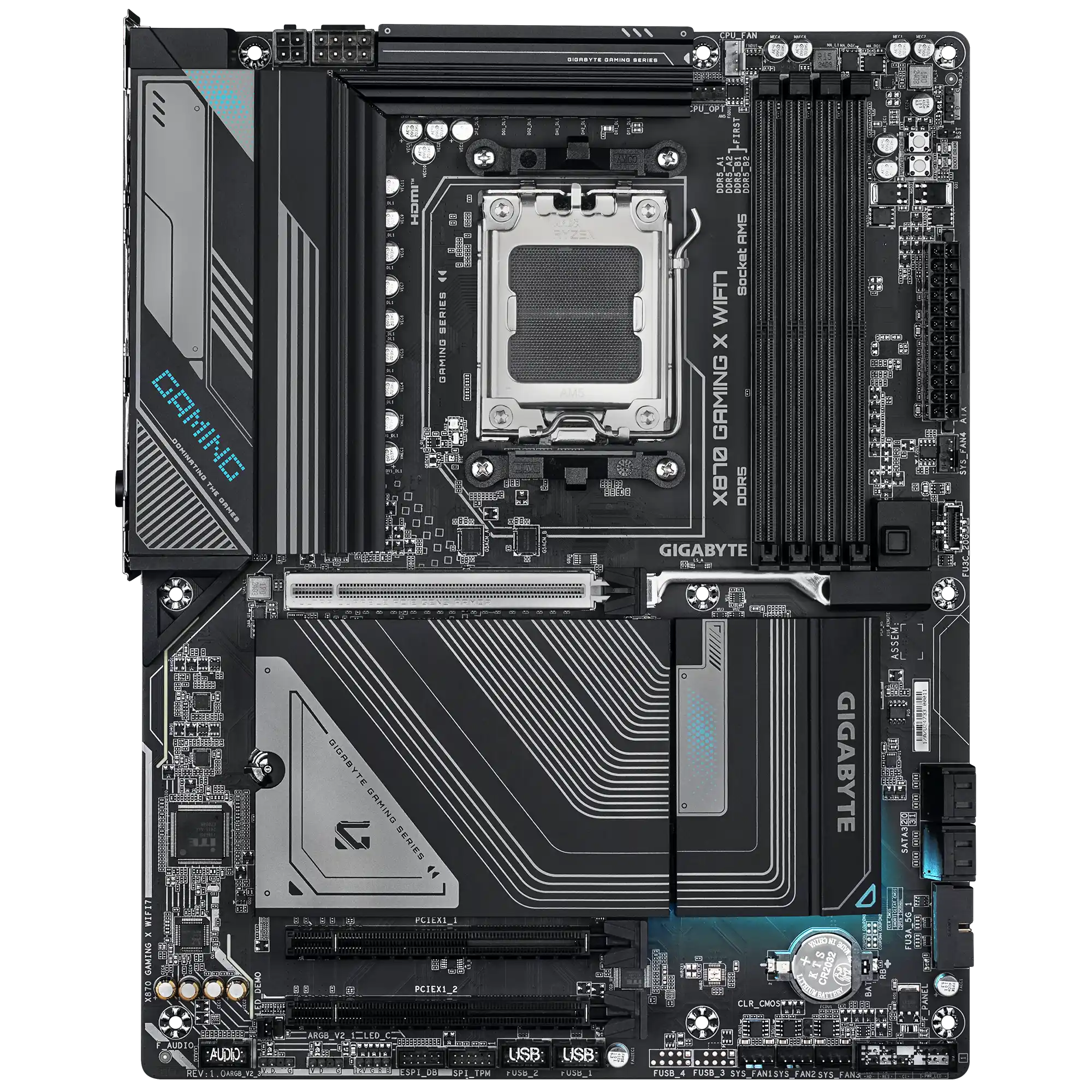 Matična ploča Gigabyte AM5 X870 GAMING X WIFI7