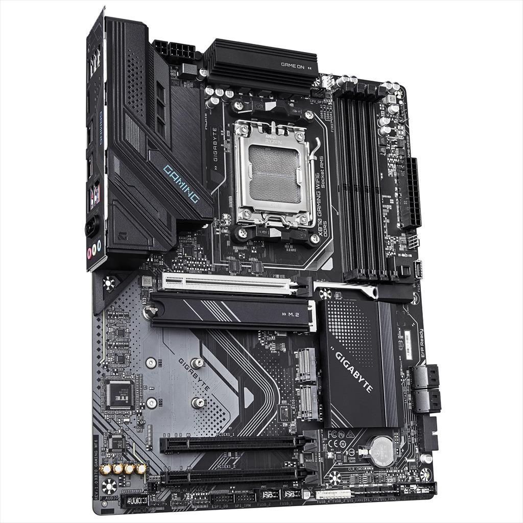 Gigabyte Am5 Ks870 Gaming Vifi6 4Ksddr5 8200Mhz (Oc) 1Kspciek16 5.0 2Kspciek16 3.0 4Kssataiii 3Ksm.2 Hdmi 2.5Gbe