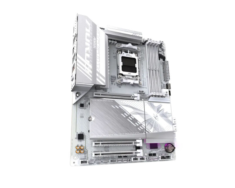Gigabyte B850 A Elite WF7 Ice Matična ploča AM5 ATX, Bela