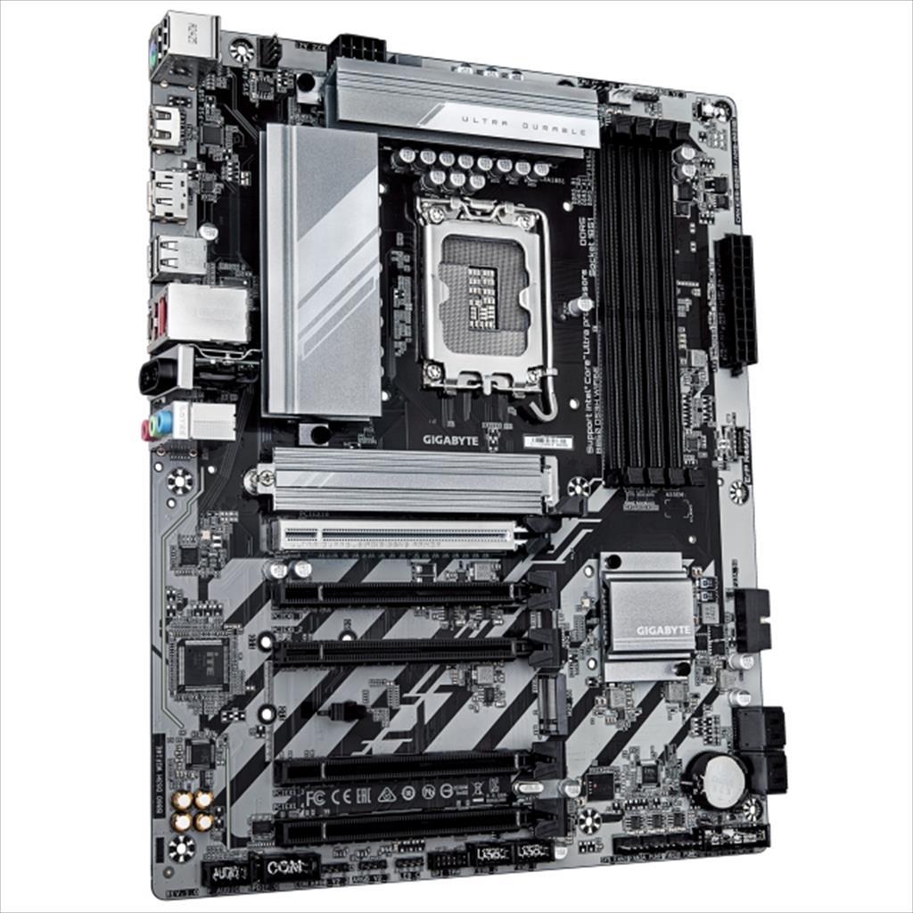 Gigabyte 1851 B860 Ds3H Vifi6E Matična ploča 4Ksddr5 9066Mhz(Oc) Pciek16 5.0 4Kspciek1 4.0 2Ksm.2 4Kssataiii Dp Hdmi 2.5Gbe Lan