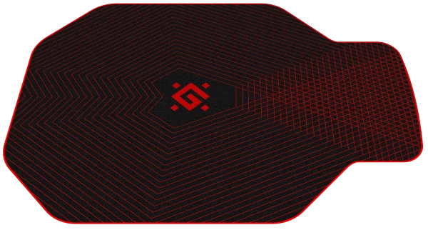 Defender Motion Gaming Podloga za miš 1155x1345x4 mm, Crno-crvena