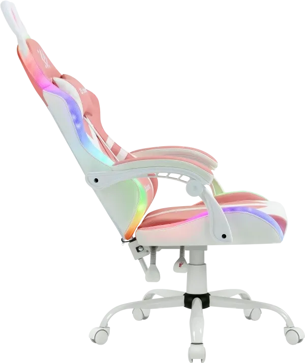 Defender Defender Ideal Gaming stolica RGB, Belo-roze