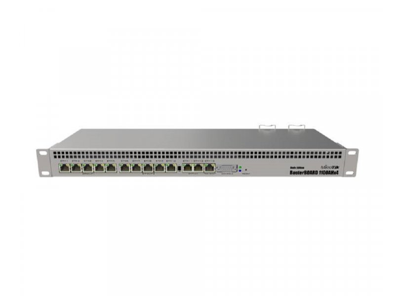 MikroTik RB1100Dx4 RB1100AHx4 Dude Edition Router OS L6, Srebrni