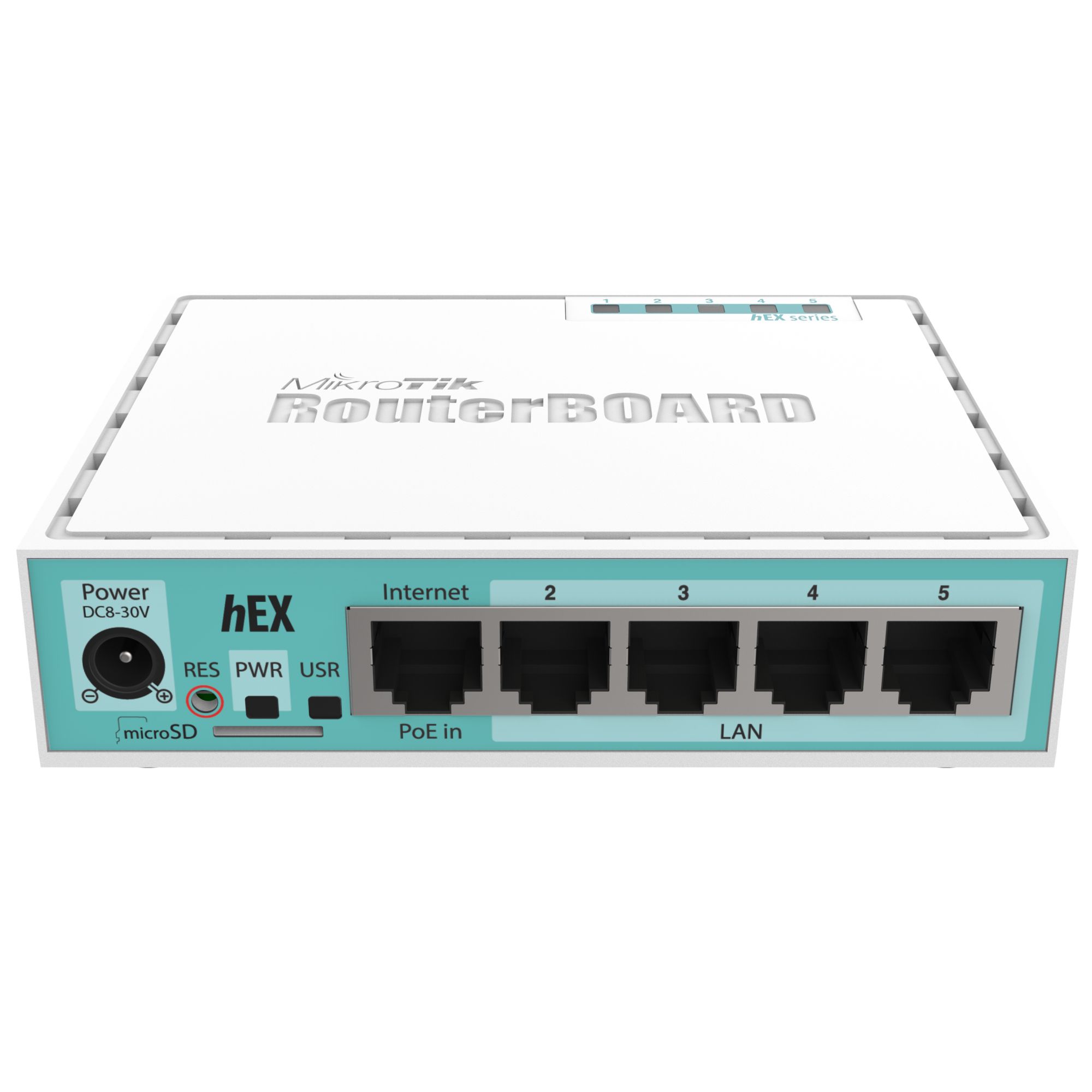 MikroTik RB750Gr3 HEX ruter