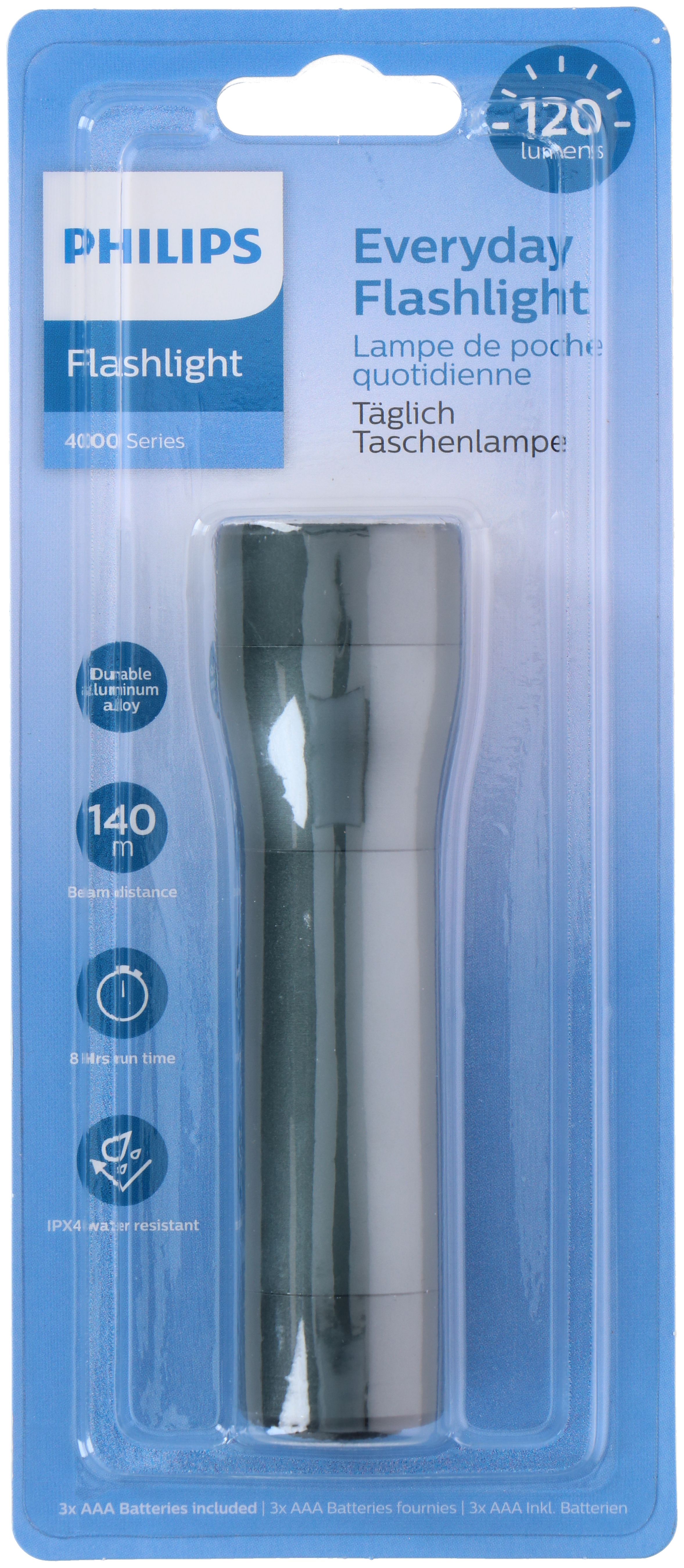 Philips SFL4000T/ Baterijska lampa 120Lm IPX4
