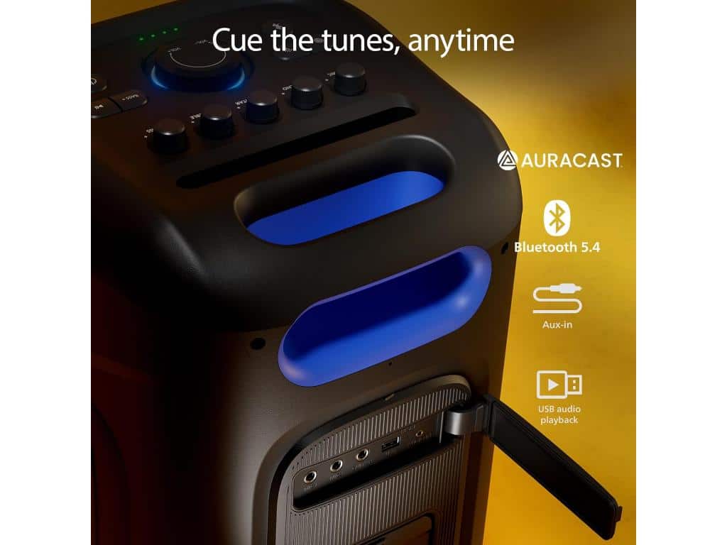 Philips TAX5000E/10 Bluetooth zvučnik 200 W, Crni