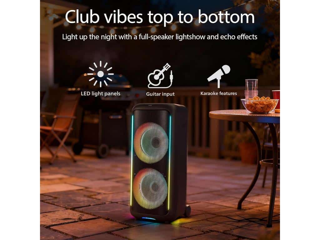 Philips TAX5000E/10 Bluetooth zvučnik 200 W, Crni