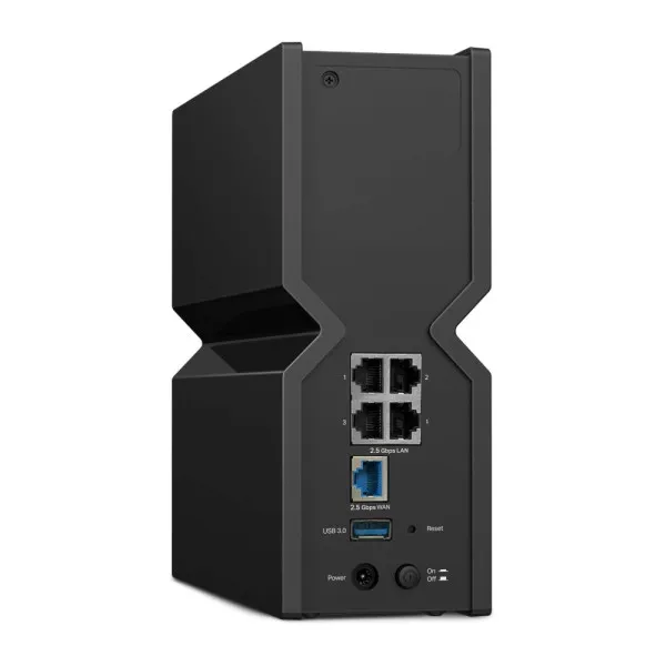 TP-Link Archer BE550 Ruter 9300mMbps 4 x 2.5G Lan 1 x 2.5G WAN USB, Crni