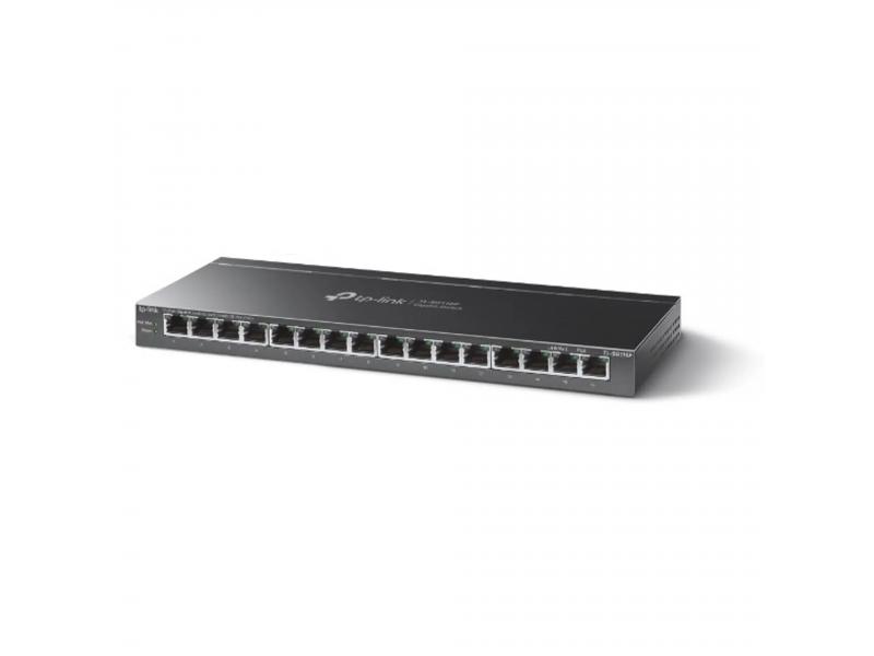 TP-Link TL-SG116P Switch 32Gbps 23,81 Mpps, Crni