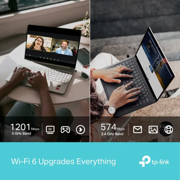 TP-Link Archer TX20U LAN MK NANO AX1800 WiFi dual band USB