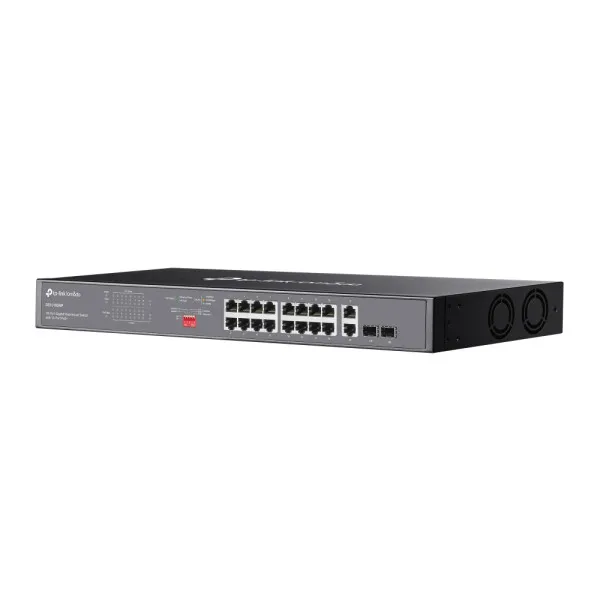 TP-Link DS1018GMP LAN Switch 18x1G 16PoE 250W Smart RM