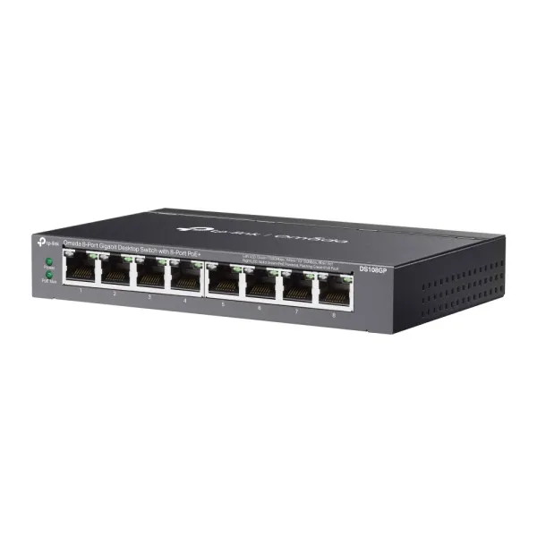 TP-Link DS108GP LAN Switch 1G 8-portni PoE 65W