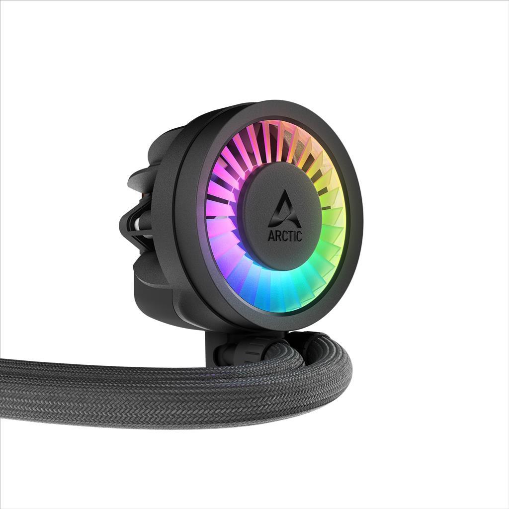 Arctic III Pro 360 tečni zamrzivač sa vodenim hlađenjem 3x120mm ARGB 3000RPM, Crni