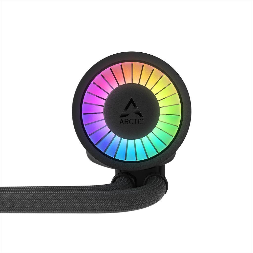 Arctic III Pro 360 tečni zamrzivač sa vodenim hlađenjem 3x120mm ARGB 3000RPM, Crni