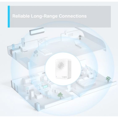 TP-Link Tapo H100 Smart IoT čvorište sa zvonom, Belo