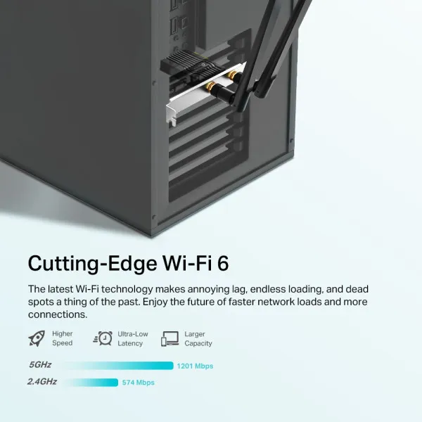 TP-Link Archer TX20E Lan MK PCI-E WiFi AX1800 Bluetooth 5.2
