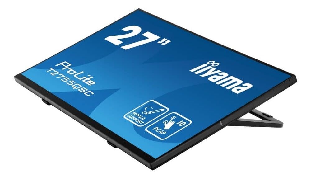 Iiyama ProLite T2755QSC-B1 Prenosivi monitor IPS QHD USB Touch 27" , Crni