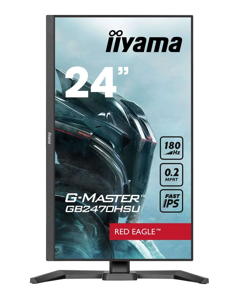 Iiyama G-Master GB2470HSU-B6 Monitor 180 Hz Adaptive Sync 23.8" IPS, Crni