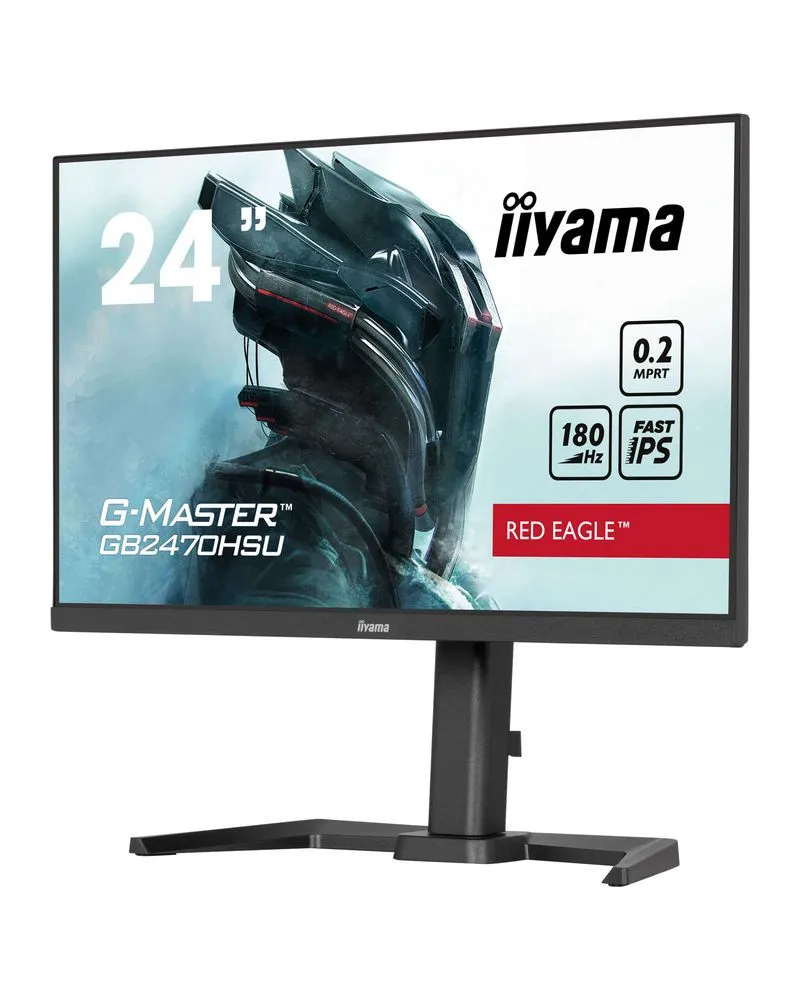 Iiyama G-Master GB2470HSU-B6 Monitor 180 Hz Adaptive Sync 23.8" IPS, Crni
