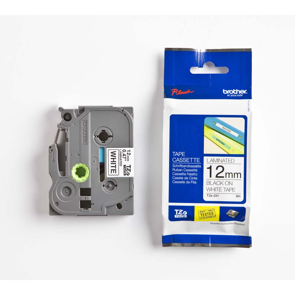 Brother tape TZE231 12mm B/W