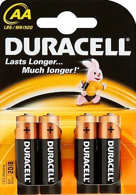 Duracell AA LR6 Jednokratna baterija alkalna 1/4 komad