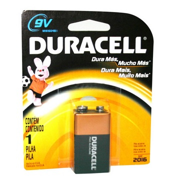 Батарейка Duracell Basic 9V, одноразовая