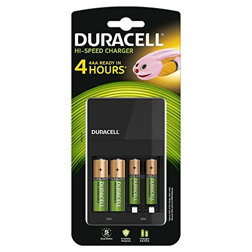 Зарядное устройство с батареями 2xAA+2xAAA Duracell CEF14