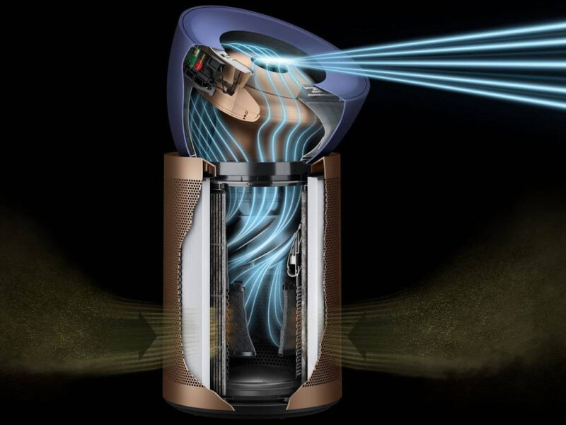 Dyson BP04 Prečišćivač vazduha Big Quiet Formaldehyde Tamno plavo-zlatni, Tamno plavo-zlatni