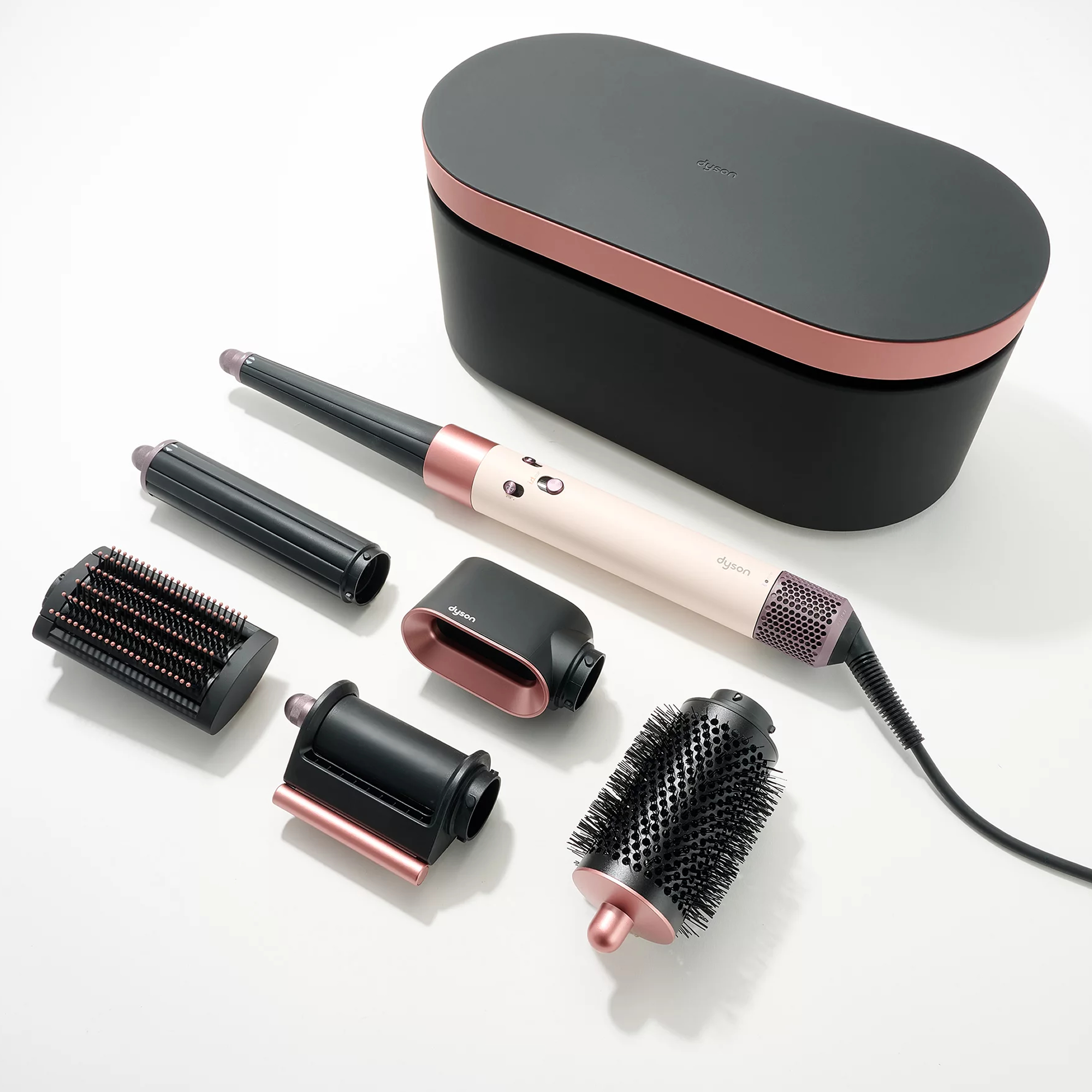 Dyson 601848 Stajler za kosu sa nastavcima Airwrap i.d. 1300 W 3 brzine Bluetooth, Rose gold