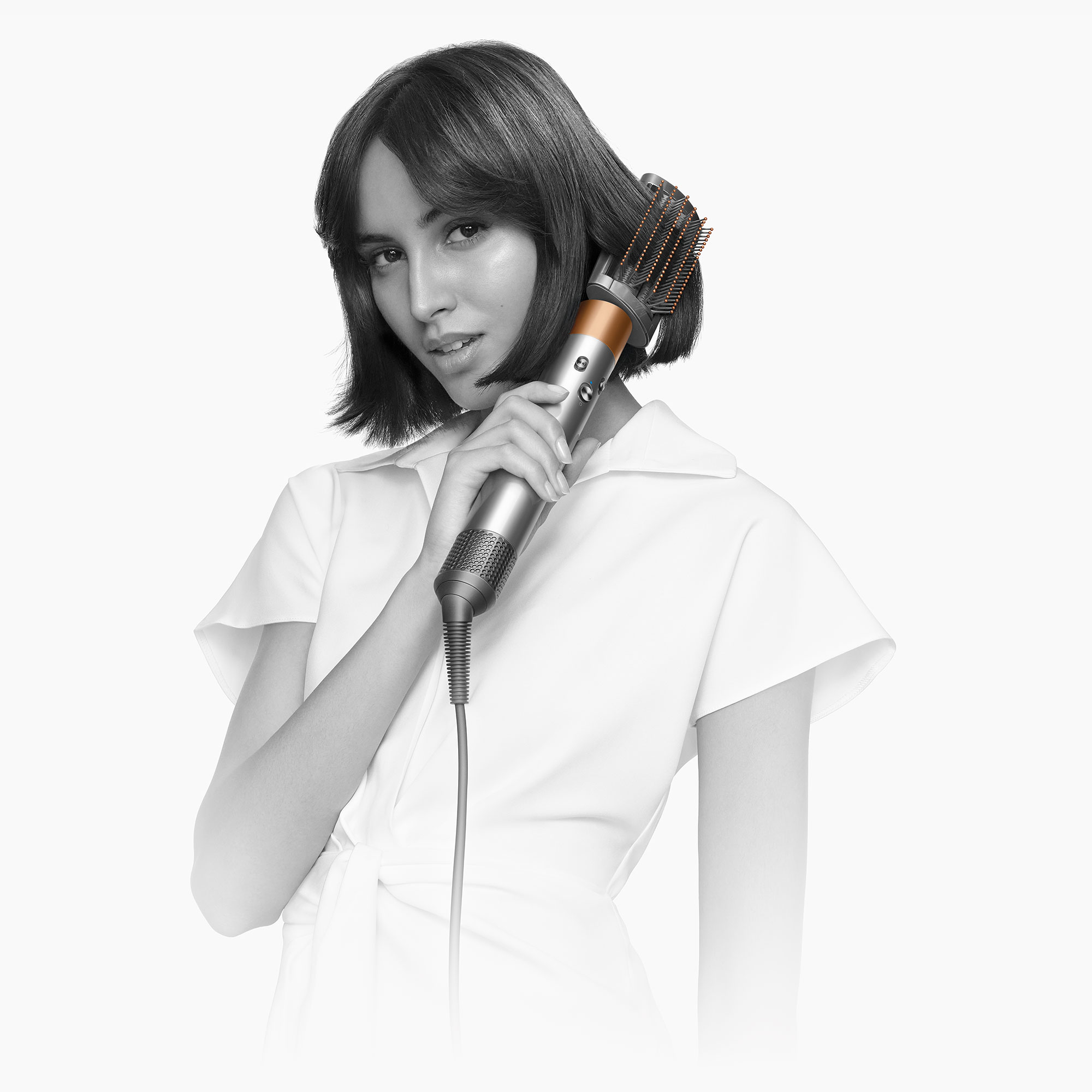 Dyson Airwrap Origin 112875 Stajler, Bright Nickel/Bright Copper