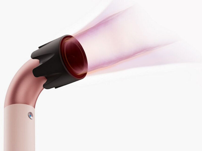 Dyson Supersonic fen za kosu keramički ravan i talasast 1700 W, Roze zlato