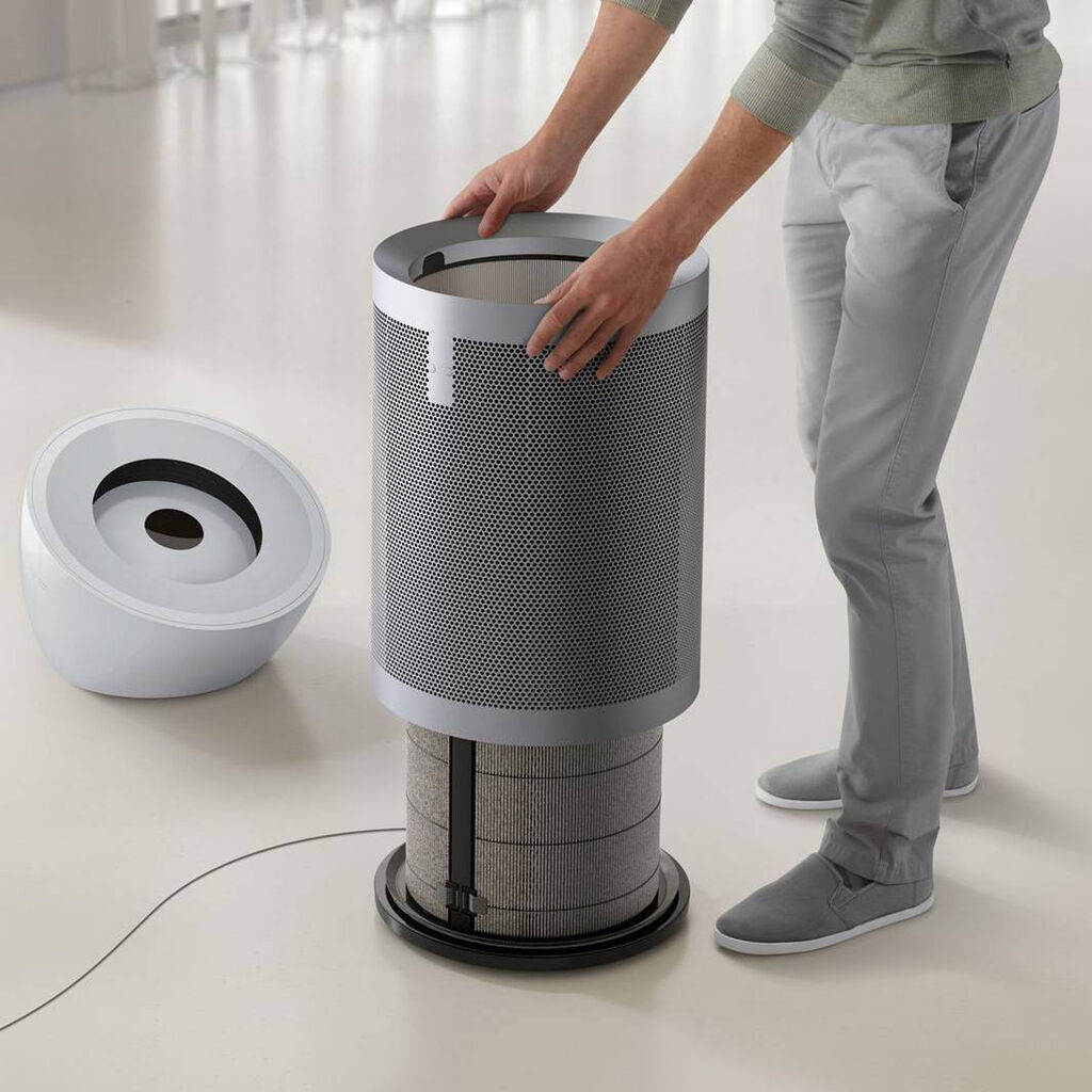 Dyson prečišćivač usisivača veliki + tihi formaldehid BP02 70W, Belo-sivi