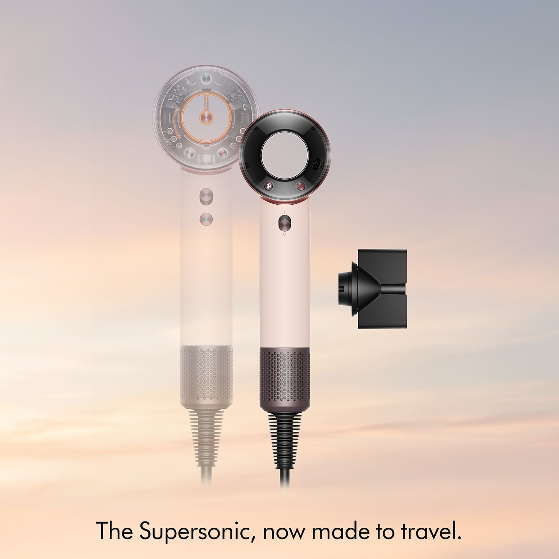 Dyson Supersonic Travel HD19 fen za kosu keramički, Roze zlatne boje