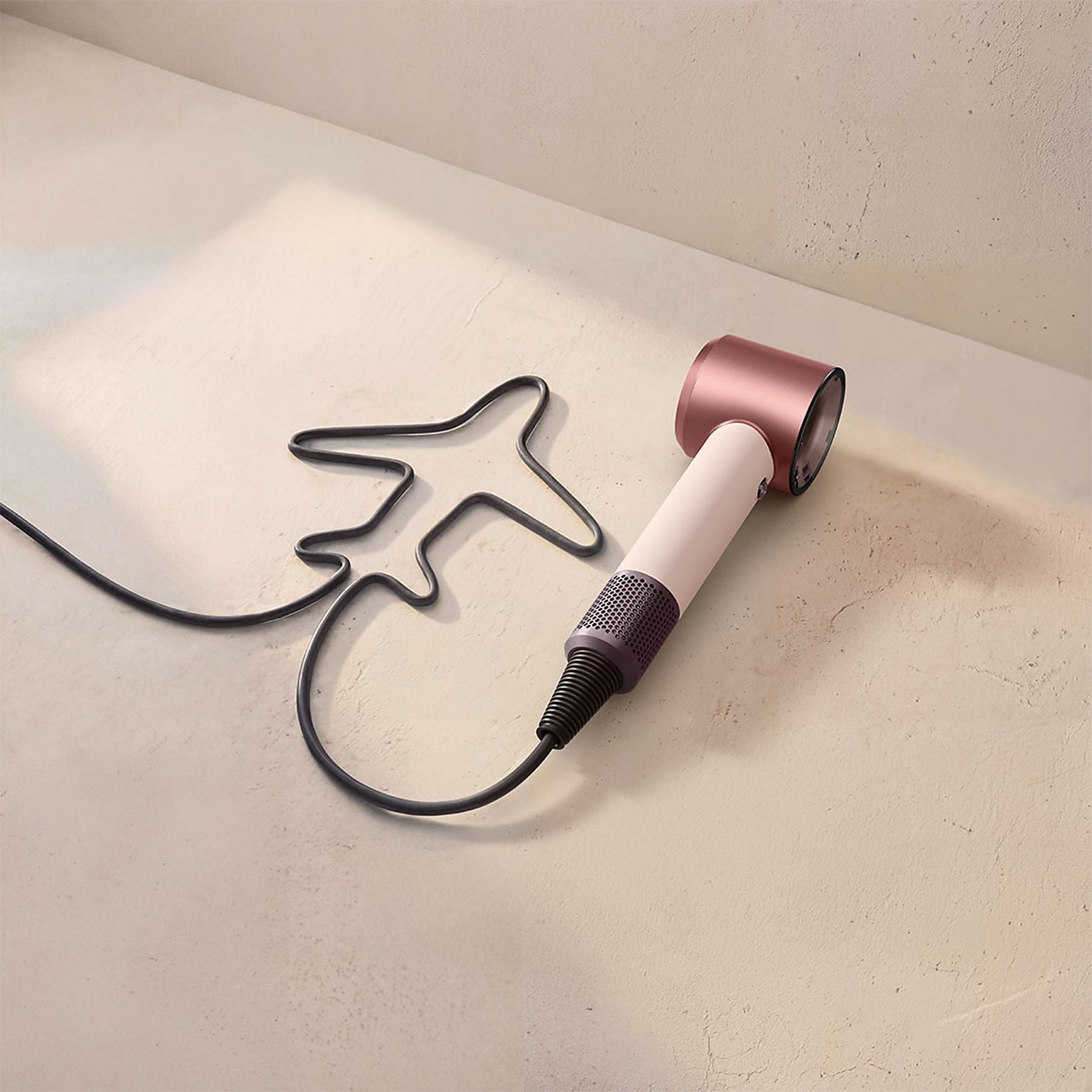 Dyson Supersonic Travel HD19 fen za kosu keramički, Roze zlatne boje