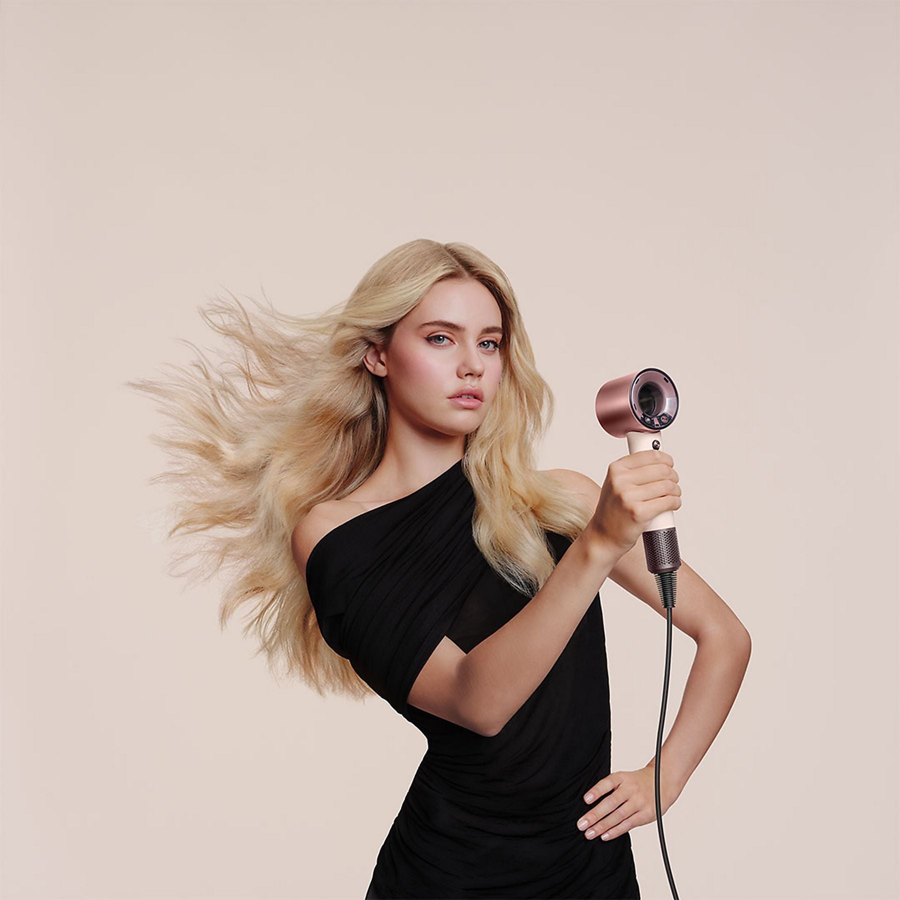 Dyson Supersonic Travel HD19 fen za kosu keramički, Roze zlatne boje