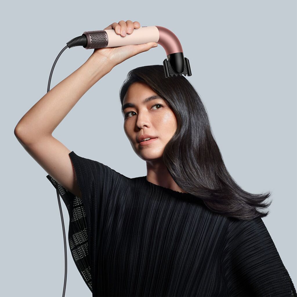 Dyson Supersonic HD17 Fen za kosu ravna+talasasta 1700 W, Crveno-zlatna